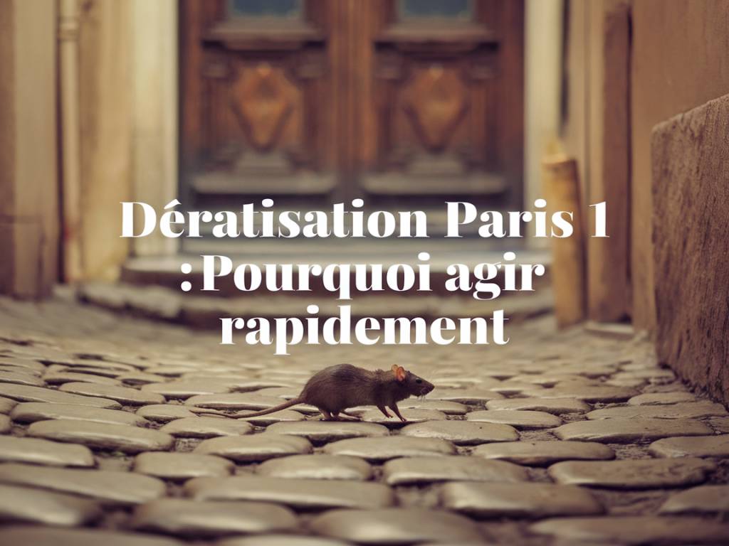 dératisation Paris 1 pourquoi agir rapidement