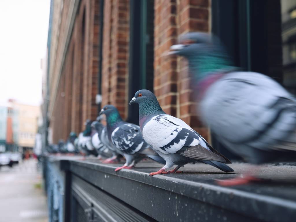 "Les dangers sanitaires liés aux pigeons en milieu urbain : comment les prévenir ?"